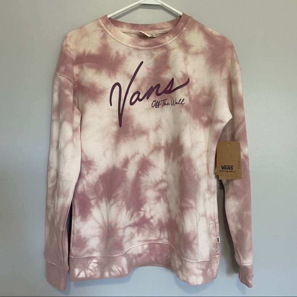 Vans tie dye sweater